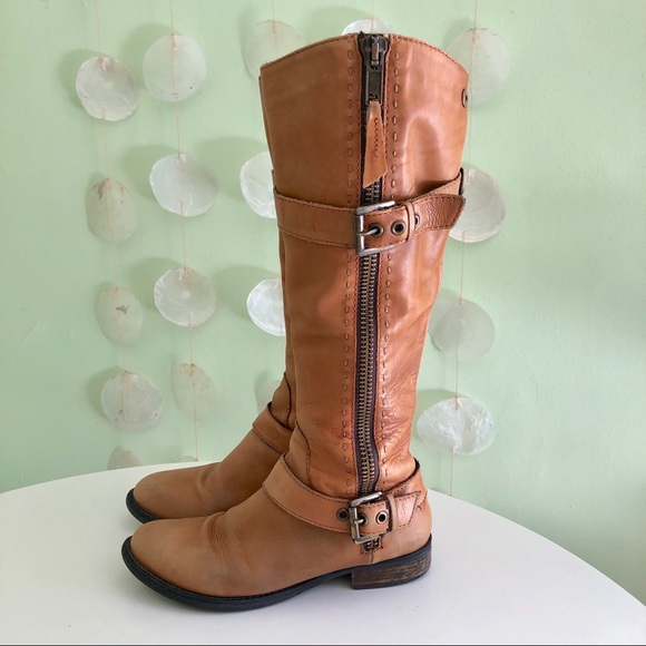 Steve Madden Shoes - SOLD Steve Madden Sonnya Leather Riding Boots